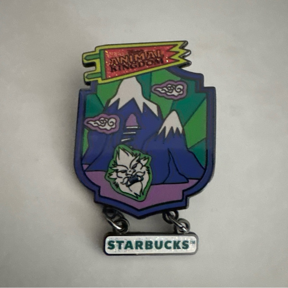 2025 Walt Disney World Starbucks Series Animal Kingdom Mystery Everest Pin NEW